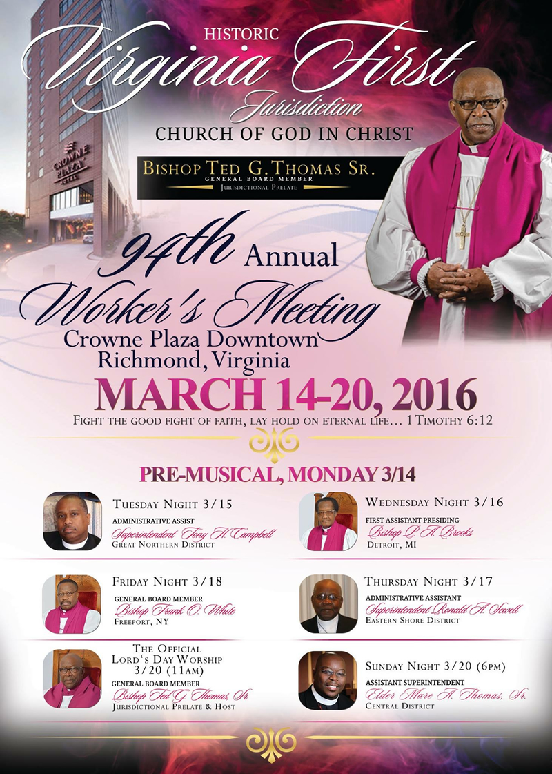 2016 Workers Conference Flyer