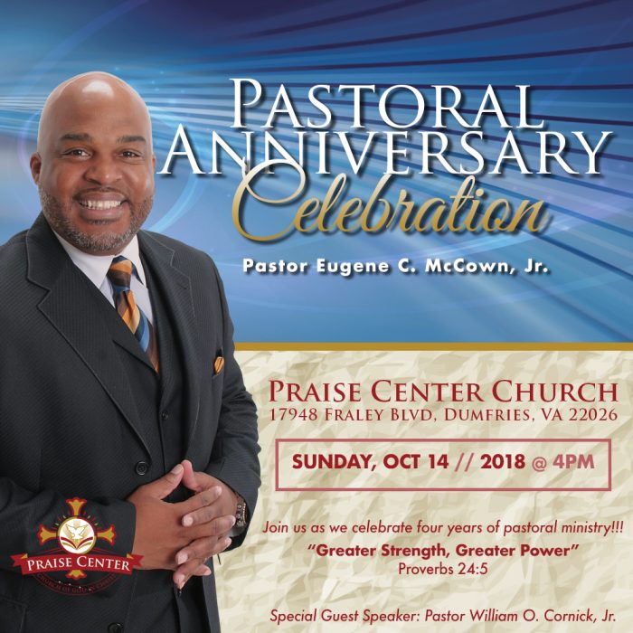 2018 Pastoral Anniversary
