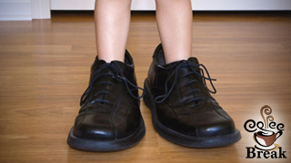shoes on wrong feet