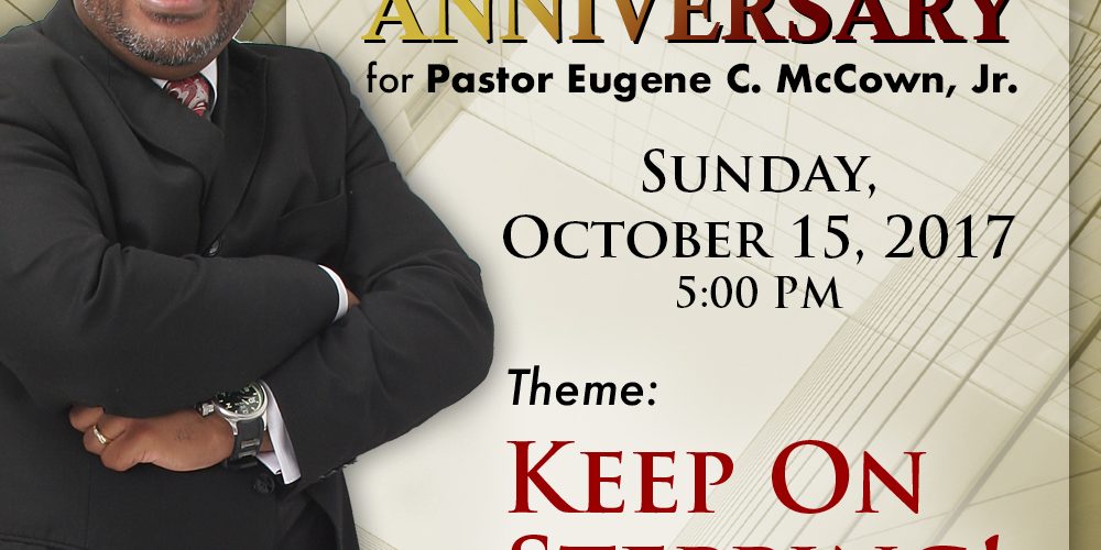 3rd Annual Pastoral Anniversary - Praise Center Church Of God In Christ